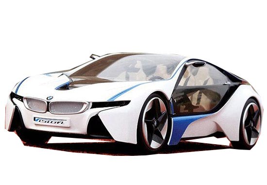 1:14 Scale White-Blue Full Function R/C BMW Car Toy