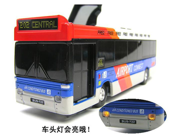 Engineering Plastics Kids R/C City Bus Toy