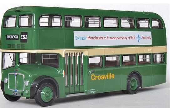Green 1:76 Scale EFE AEC Renown style B CROSVILLE Bus