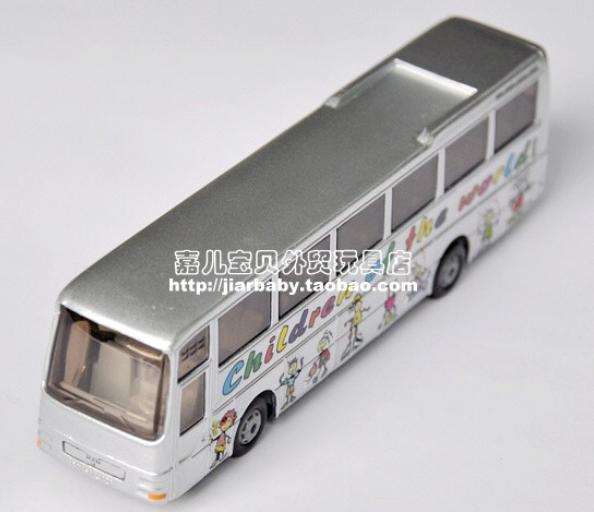 Kids 1:87 Scale Silver SIKU 1624 Die-cast School Bus Toy