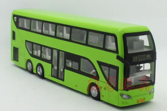 Red /Green /White Kids NO.500 Die-Cast Beijing Double Decker Bus