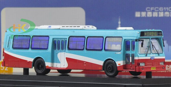 1:76 Scale NO.946 Die-Cast FLXIBLE City Bus Model