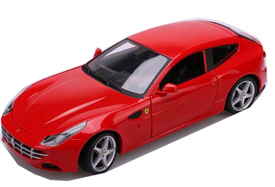 1:18 Scale Red / Black / Silver Diecast Ferrari FF Model