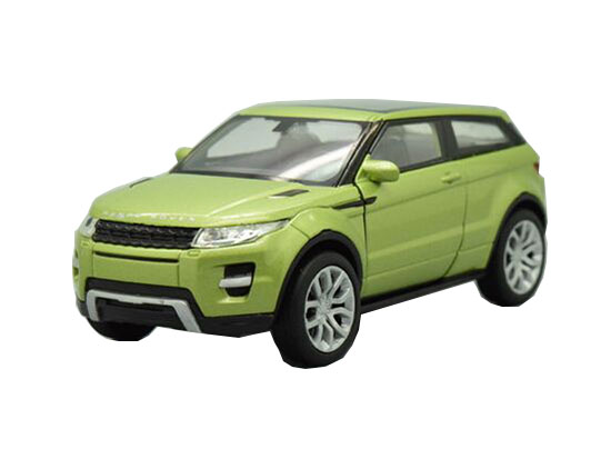 1:36 Red/ Green / White Welly Diecast Range Rover Evoque Toy