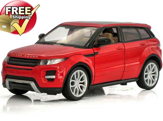 1:32 Scale Kids Green / White / Red /Blue Range Rover Evoque Toy