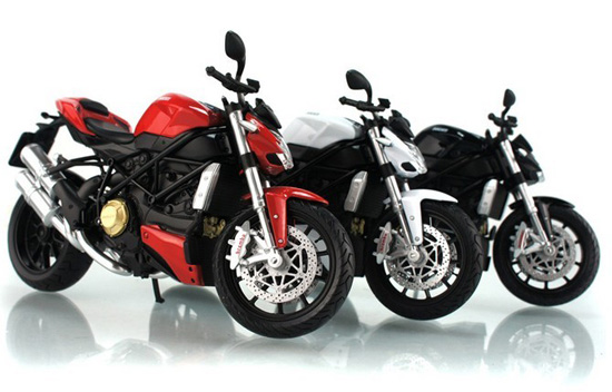 1:12 Scale Kid Red /White /Black DUCATI StreetFighter Motorcycle