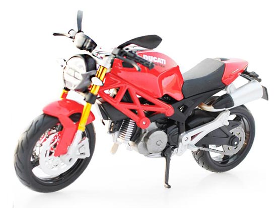 1:12 Scale Red / Black Kids DUCATI MONSTER 696 Motorcycle Toy