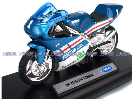 1:18 Scale Kids Blue YAMAHA TZ250M 94 Motorcycle Toy