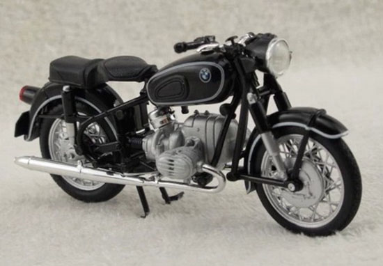 NOREV Black 1:18 Scale Diecast BMW R60 Motorcycle Model