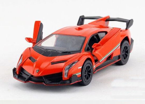 Orange / Wine Red / Black / Gray 1:36 Diecast Lamborghini ...