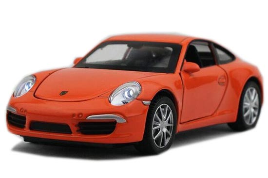 Yellow /Blue /Orange 1:32 Kids Diecast Porsche 911 Carrera S Toy