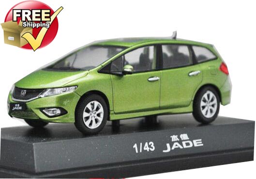 Green 1:43 Scale Diecast Honda Jade Model