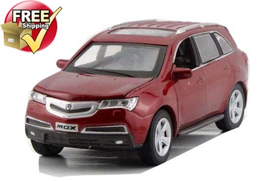 1:32 Scale Black / Wine Red / Champagne Diecast Acura MDX Toy