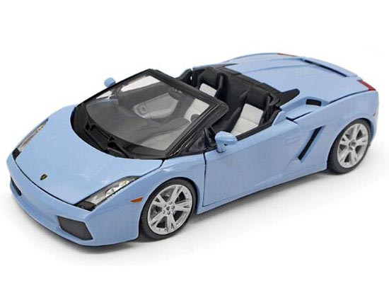 Blue 1:18 MaiSto Diecast Lamborghini Gallardo Spyder Model