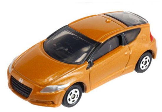 Kids Orange 1:61 Scale Tomy Tomica Diecast Honda CR-Z Toy