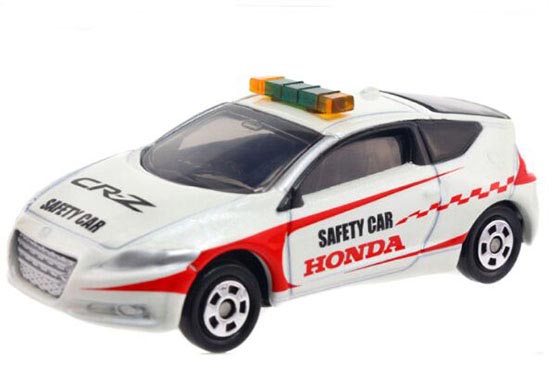 White 1:61 Scale Kids Safety Car Diecast Honda CR-Z Toy