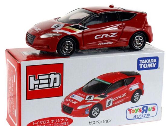 Red 1:61 Scale Tomy Tomica Diecast Honda CR-Z Toy