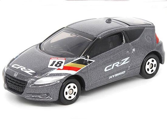 Gray 1:61 Scale Kids Tomy Tomica Diecast Honda CR-Z Toy