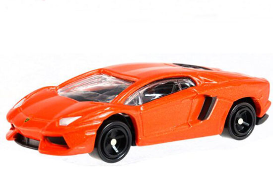 Orange 1:68 NO.87 Diecast Lamborghini Aventador LP700-4 Toy