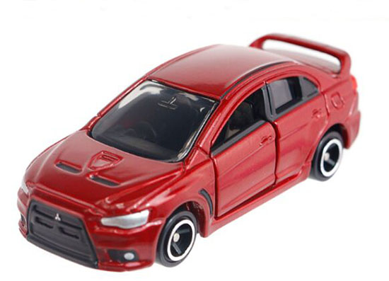 Red 1:61 Kids NO.67 Diecast Mitsubishi Lancer Evolution X Toy
