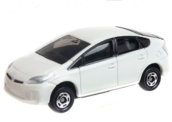 White 1:60 Tomy Tomica Kids NO.89 Diecast Toyota Prius Toy