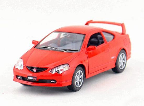 White /Black /Red /Blue 1:34 Diecast Honda Integra Type-R Toy