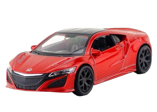 Red Welly Kids 1:36 Scale 2015 Diecast Honda Acura NSX Toy