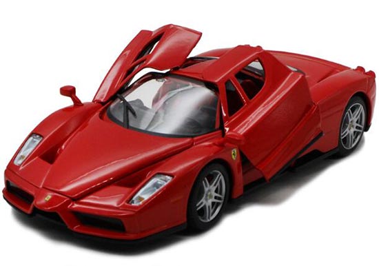 1:24 Scale Red Bburago Diecast Ferrari Enzo Model