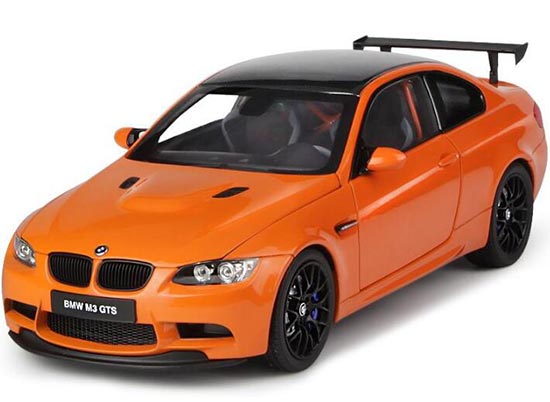 1:18 Scale Kyosho Orange / White Diecast BMW M3 GTS Model