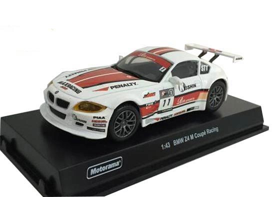 Motorama 1:43 Red-White Diecast BMW Z4 M Coupe Racing Model