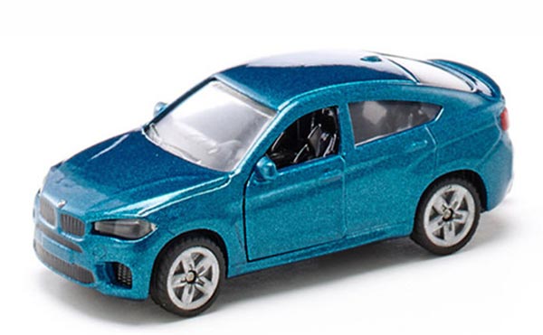 Kids SIKU 1409 Blue Diecast BMW X6 M Toy