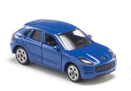 Blue Mini Scale Kids SIKU 1452 Diecast Porsche Macan Turbo Toy