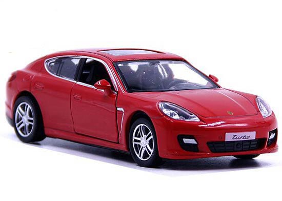 Red / Black / Gray / Silver 1:36 Diecast Porsche Panamera Toy