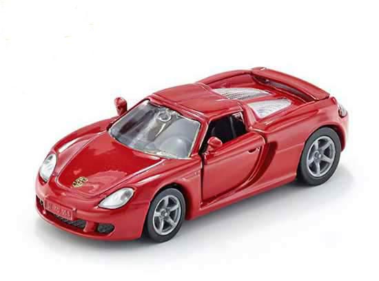SIKU Red 1001 Kids Diecast Porsche Carrera GT Toy