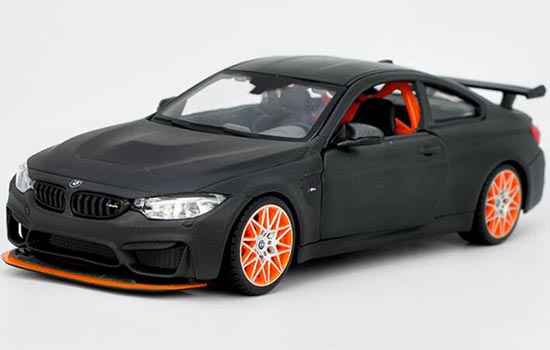 Black 1:24 Scale Maisto Diecast BMW M4 GTS Model