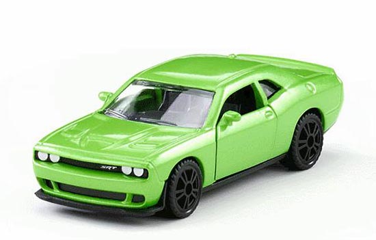 SIKU Green Kids 1408 Diecast Dodge Challenger SRT Toy