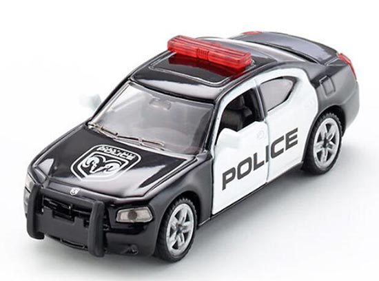 SIKU Kids White-Black 1404 US Police Diecast Dodge Car Toy