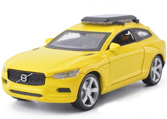 1:32 Blue / White / Red / Yellow Diecast Volvo XC Coupe Toy