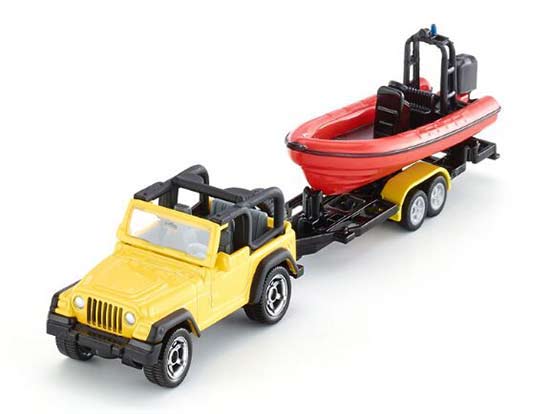 SIKU 1658 Kids Yellow Diecast Jeep Wrangler Toy