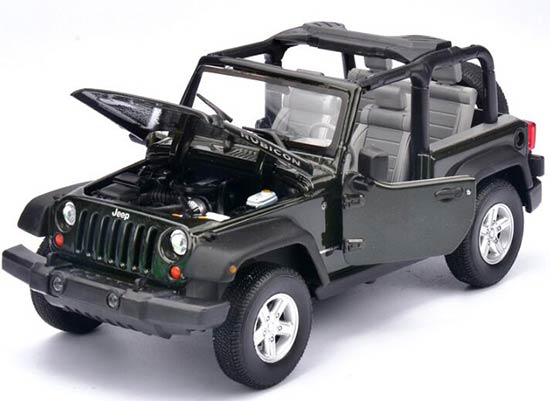 Welly 1:24 Scale Diecast 2007 Jeep Wrangler Model