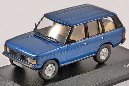 1:43 WhiteBox Blue Diecast 1970 Land Rover Range Rover Model