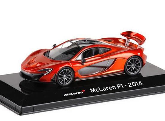 1:43 Scale Orange LEO Diecast 2014 McLaren P1 Model