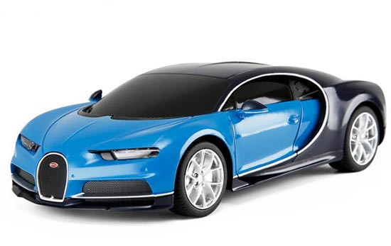 1:24 Scale Red / Blue Rastar R/C Bugatti Chiron Car Toy