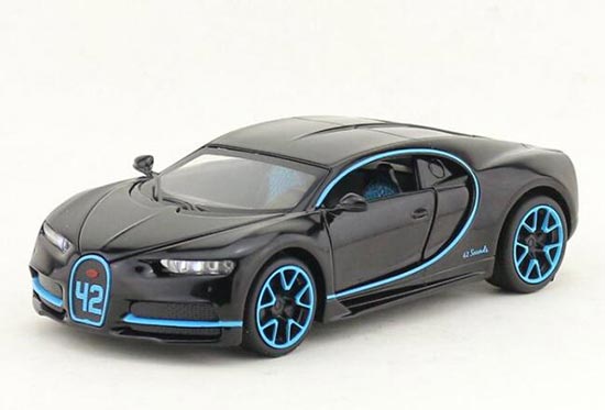 1:32 Scale Kids Black Diecast Bugatti Chiron Toy