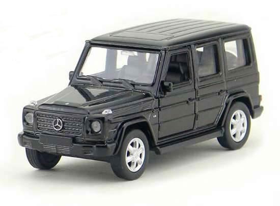 Kids Welly 1:36 Black / White Diecast Mercedes Benz G63 AMG Toy