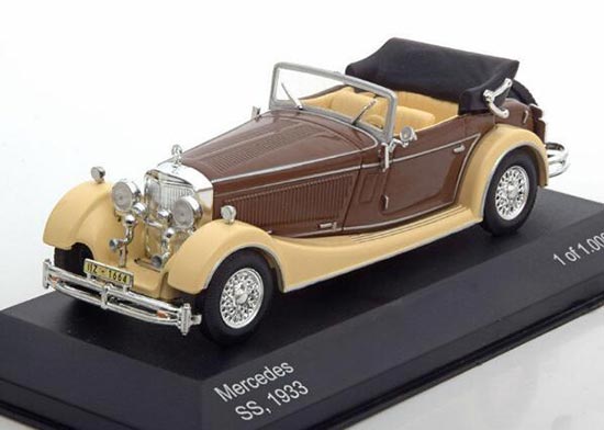 WhiteBox 1:43 Scale Diecast 1933 Mercedes Benz SS Car Model