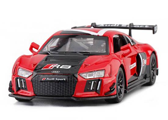 1:24 Scale Red Diecast Audi R8 LMS Model