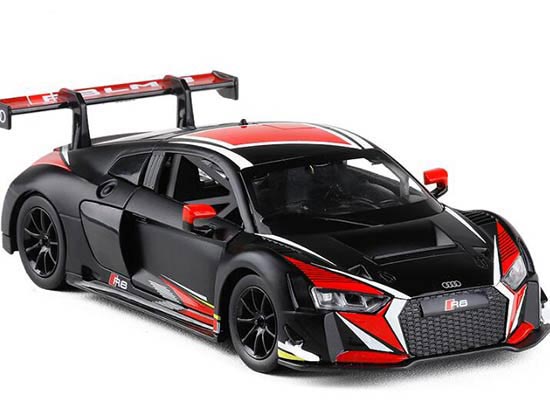 Black 1:24 Scale Diecast Audi R8 LMS Car Model