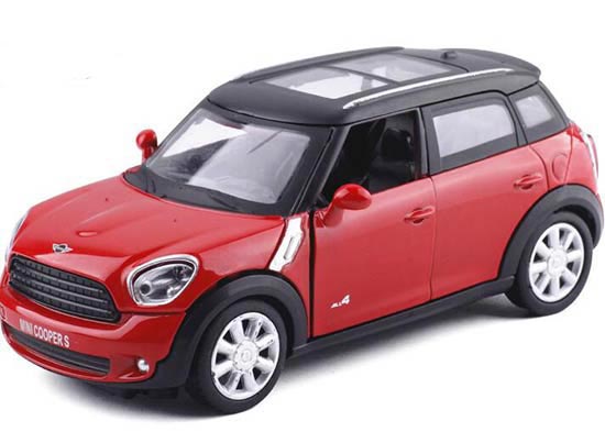 Blue / Red / Wine Red 1:32 Scale Diecast Mini Cooper S Car Toy