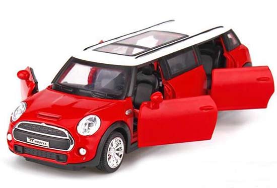 Diecast Kids Yellow / Red / Pink / Blue Mini Cooper Toy
